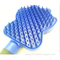 silicone brush hair comb fur care massage brush